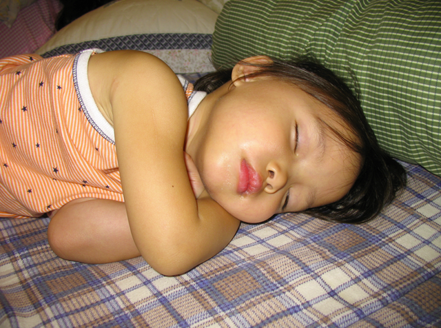 Jessica Sleeping :D