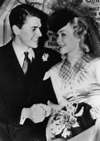 Married actress Jane Wyman