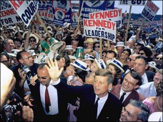 Kennedy-Nixon TV Debate And Kennedy Defeats Nixon in Election