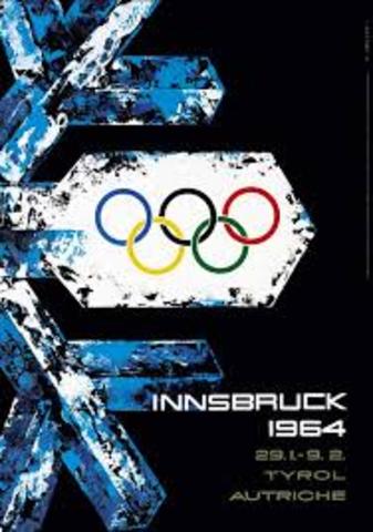 IX Olympic Winter Games held in Innsbruck, Austria