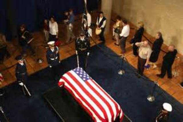 President Reagan Dies