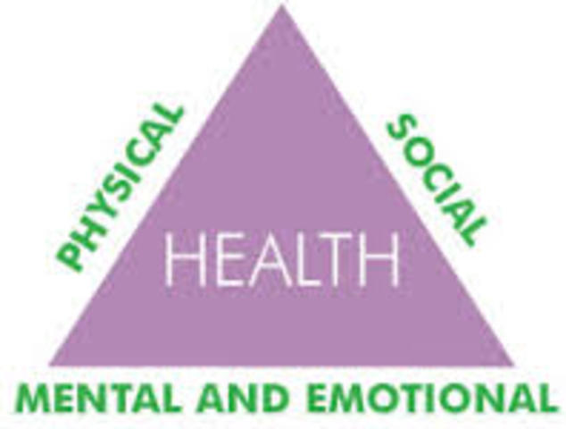 Face a challenge to one of the three areas of the health triangle.