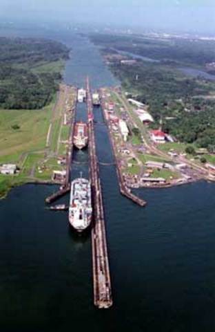 Panama Canal is completed