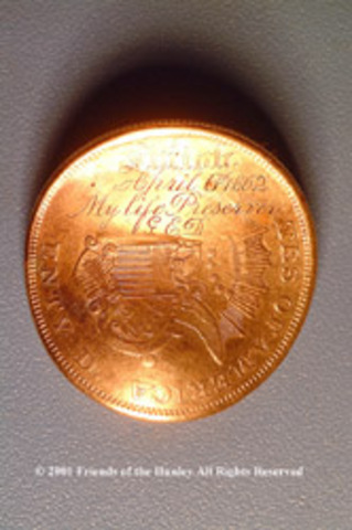 Lt. Dixon's Gold Coin Found.