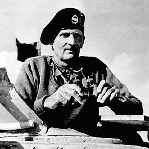 General Montgomery leads Allies