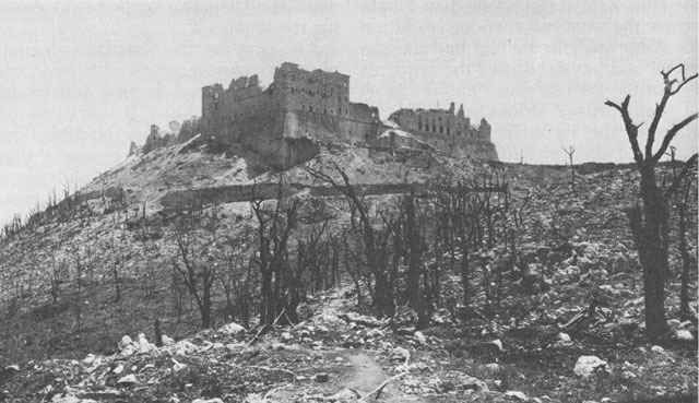 MONTE CASSINO BOMBRADED