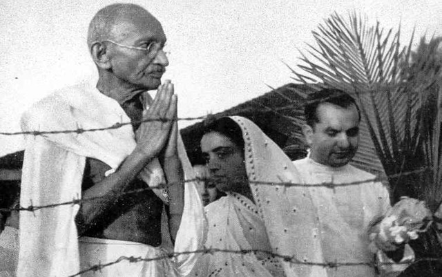 Ghandi is out of Prison