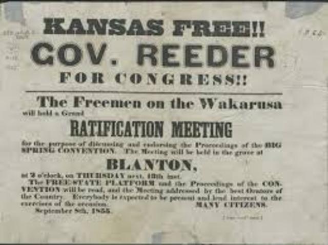Lecompton Constitution Rejected