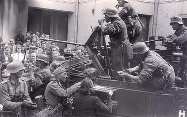 Germans Take  Over