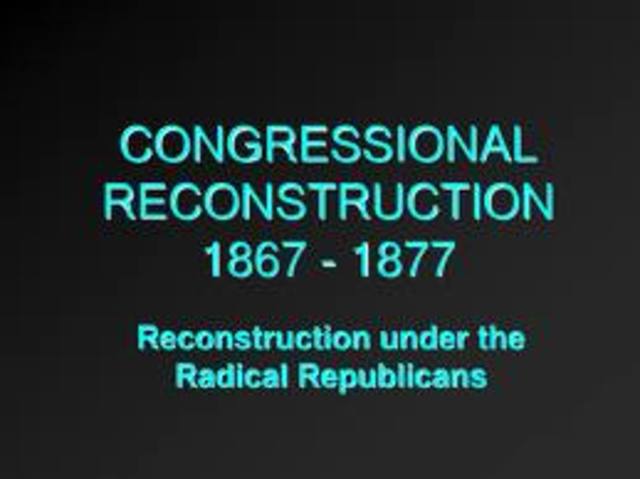 Reconstruction: Reconstruction Act 1867