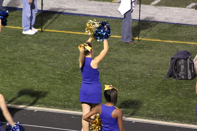 Cheering Senior Night