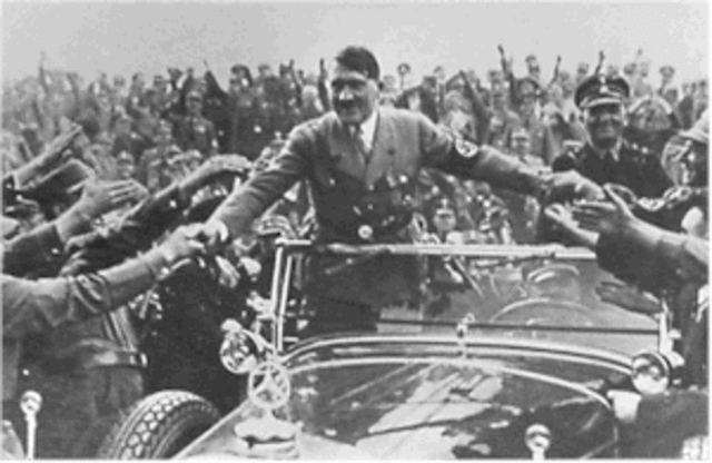 Hitler Germans new leader