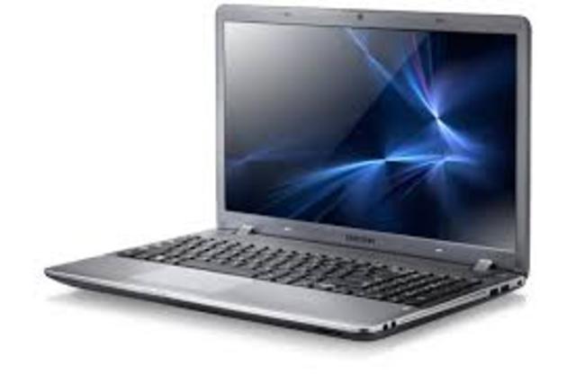 My first laptop