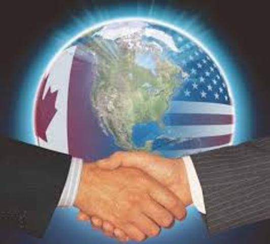 Reciprocity Treaty with USA is Established