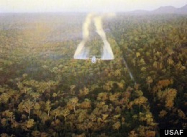 U.S. military begins using agent orange