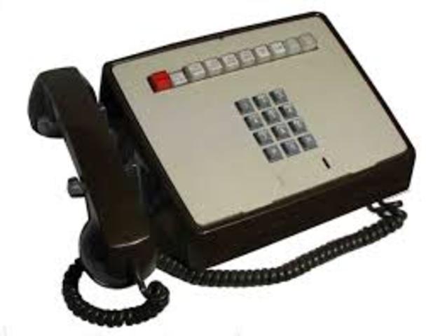 Touch-tone Telephone.