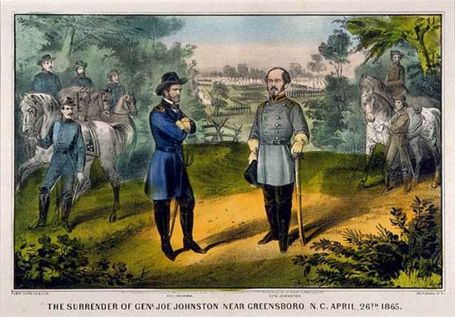 Joseph Johnston's Army Surrenders