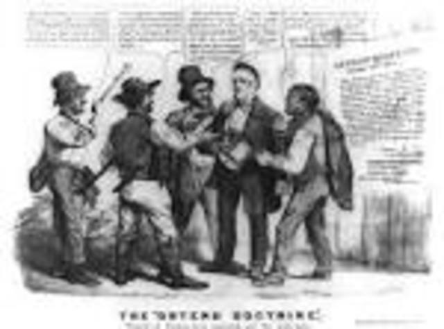 Imperialism- Ostend Manifesto issued by U.S. ministers to Europe