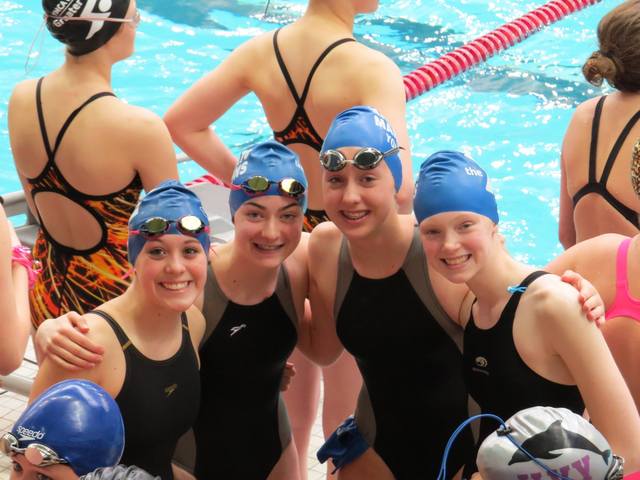 We got three Records at the MYAS Swim Meet