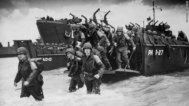 Allies invade Normandy France/D-day