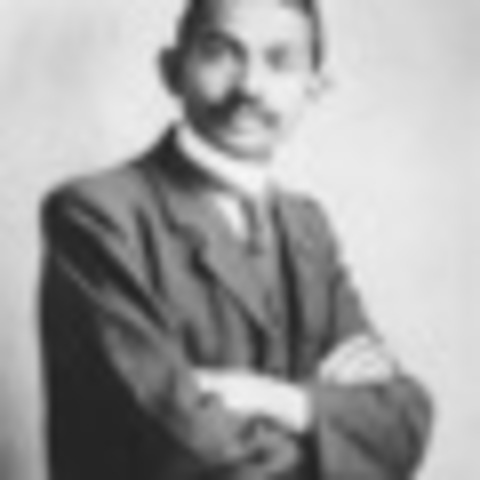 Gandhi goes to England