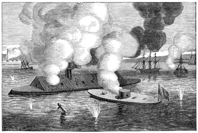Battle of the Monitor and the Merrimack (Hampton Roads) -Union Victory