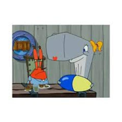 Mr. krabs gives a lesson