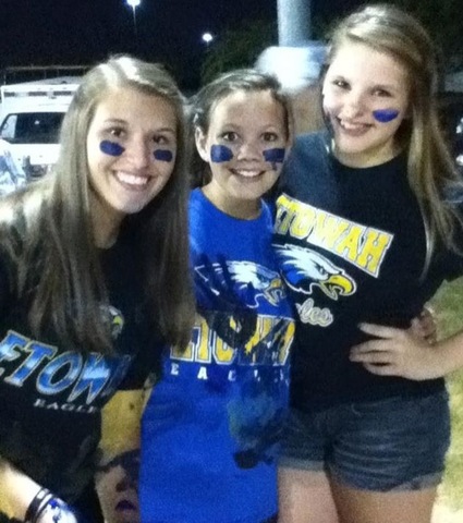 Junior Year Blackout Football Game