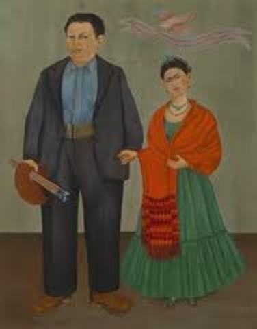 Frieda and Diego Rivera