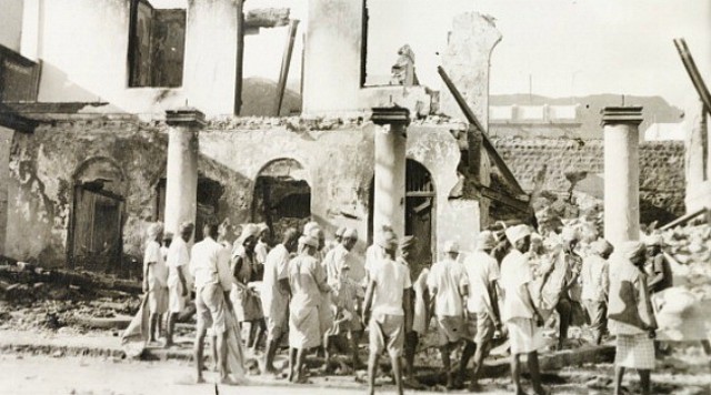 Jews broke out on the street of Third Reich