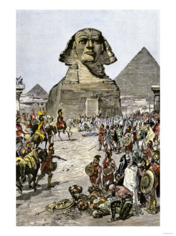 Alexander the Great conqured Egypt