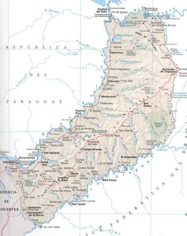 El Territorio Nacional de Misiones.