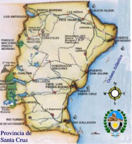 La Provincia Patagonia se divide.