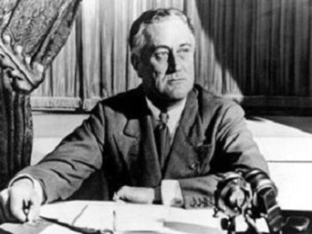 Franklin d Roosevelt is Re-elected