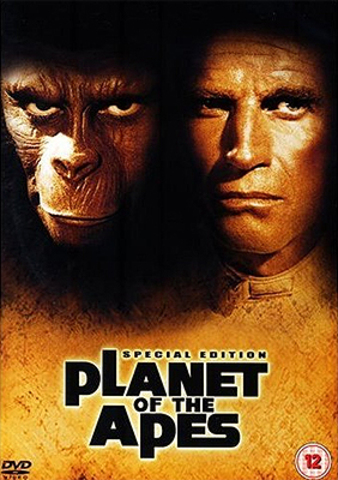 Planet of the Apes-The film tells the story of an astronaut crew who crash-land on a strange planet in the distant future.