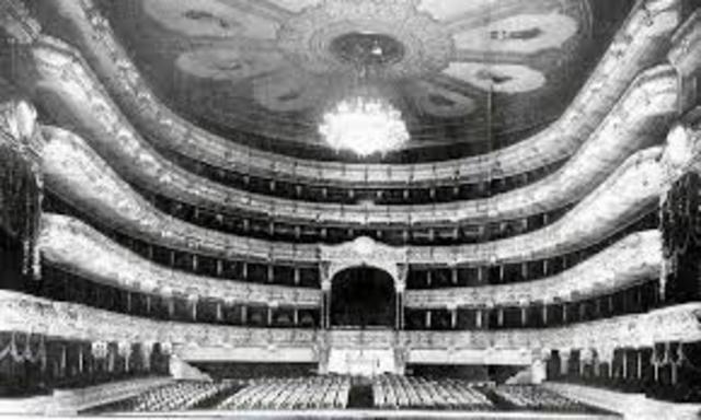 Founding of Russian Imperial Ballet of St. Petersburg