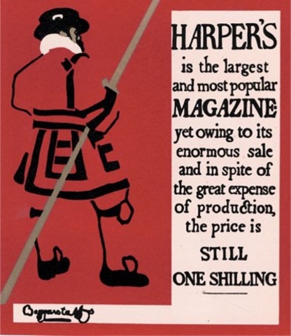 poster for Harper's Magazine