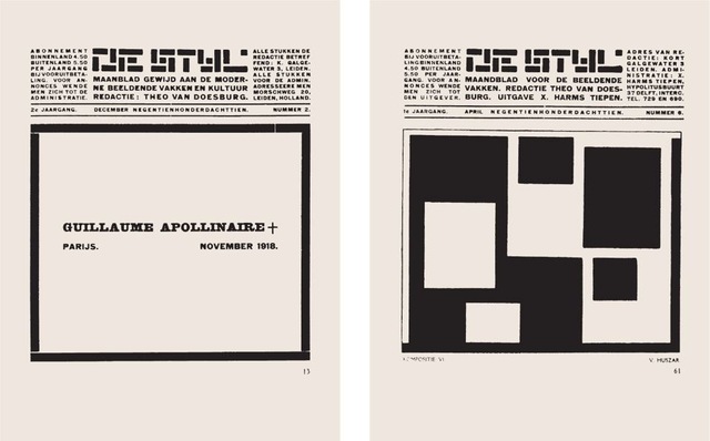 Pages for De Stijl