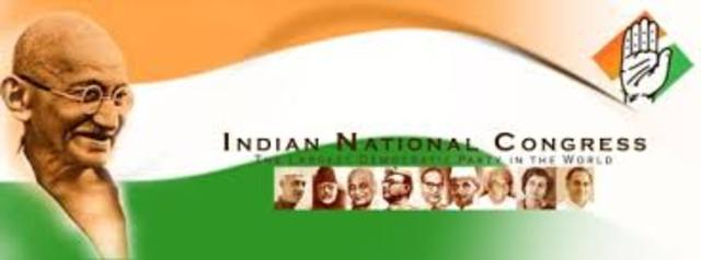 The founding of the Indian National Congress