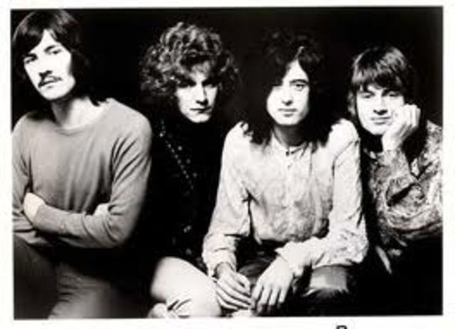 Led Zeppelin takes their first tour in North America