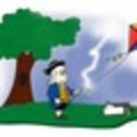 Benjamin Franklin Invents and test the first lightning rod