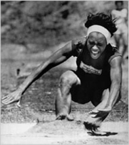 Willye White wins her second silver at the Tokyo Games