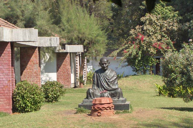Gandhi and his followers create Satyagraha Ashram
