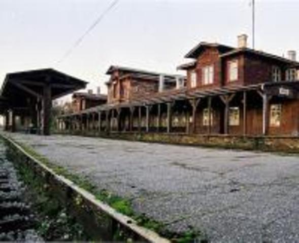 A railway line from St.Peterburg to Tallinn