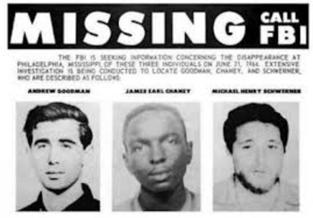 Three Civil Rights Workers