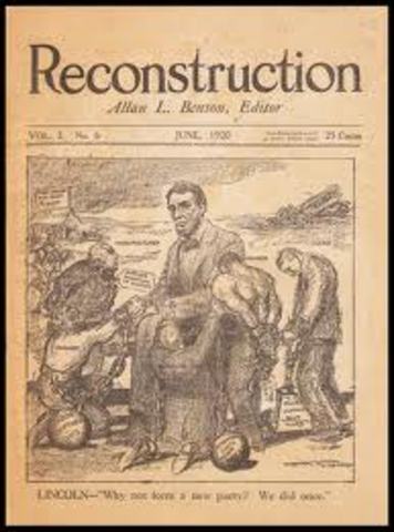 Reconstruction:Presidential Reconstruction