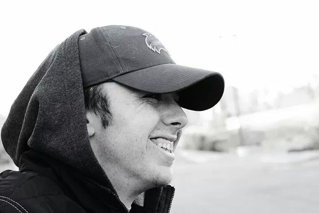 Photo shoot by the abondoned supermarket