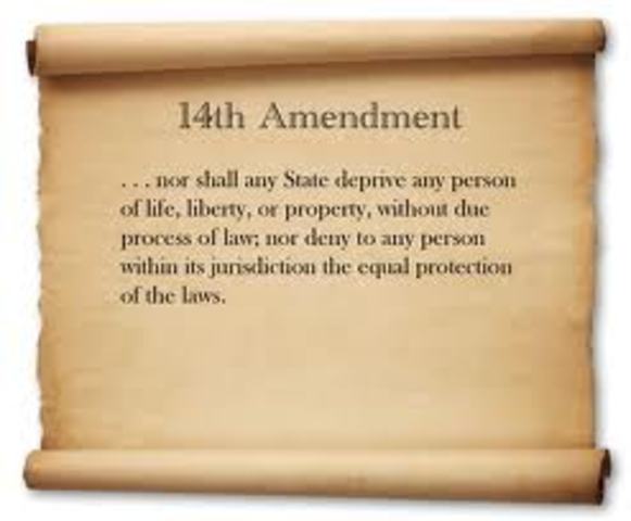 Reconstruction : 14th Amendment