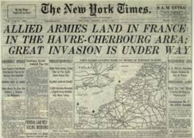 Allies in Nomandy, France