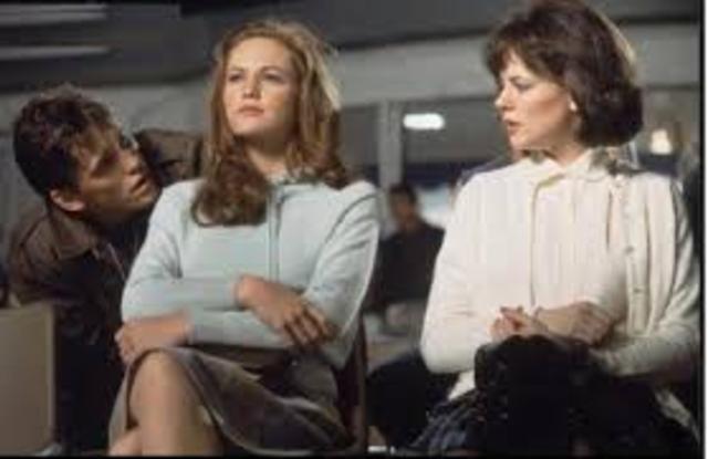 Pony,Dally, and Johnny see a movie good